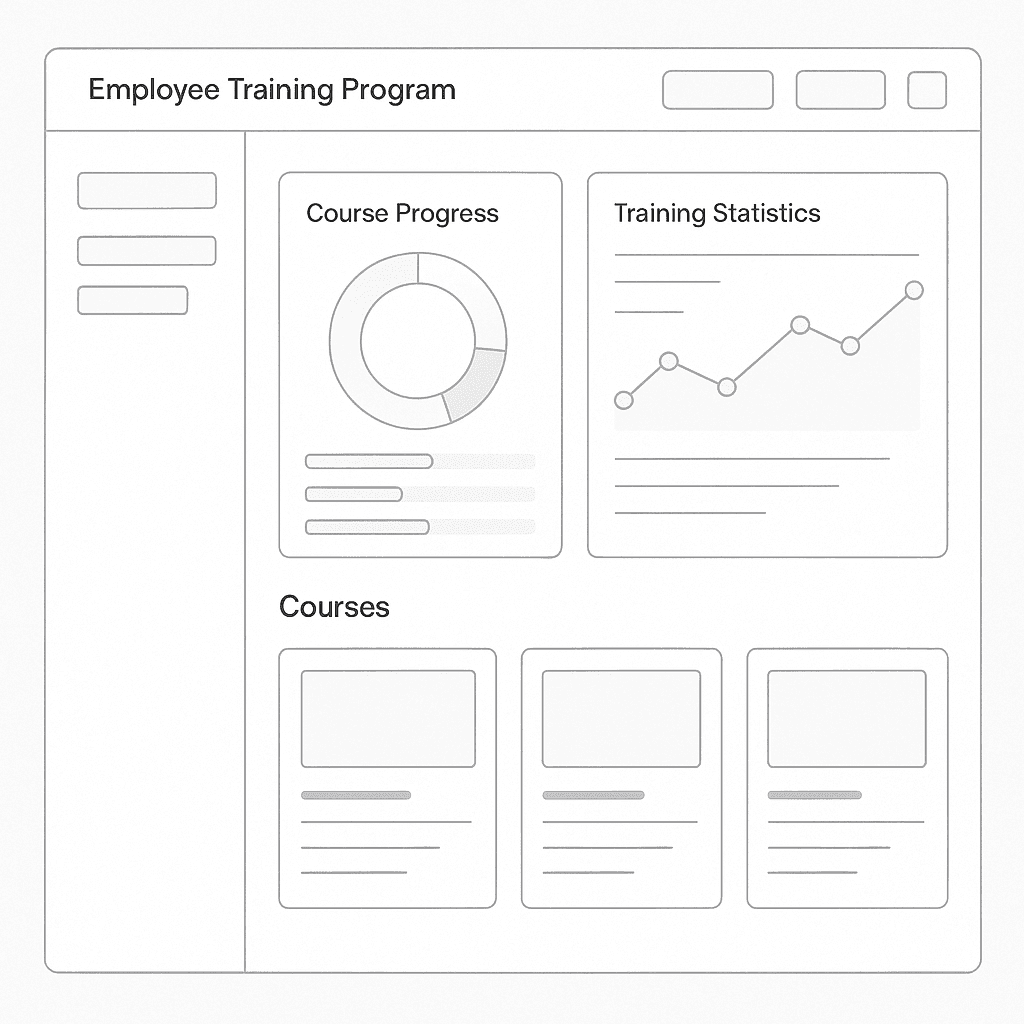 직원 연수 프로그램 보수